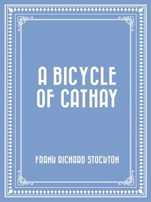 cover image of A Bicycle of Cathay